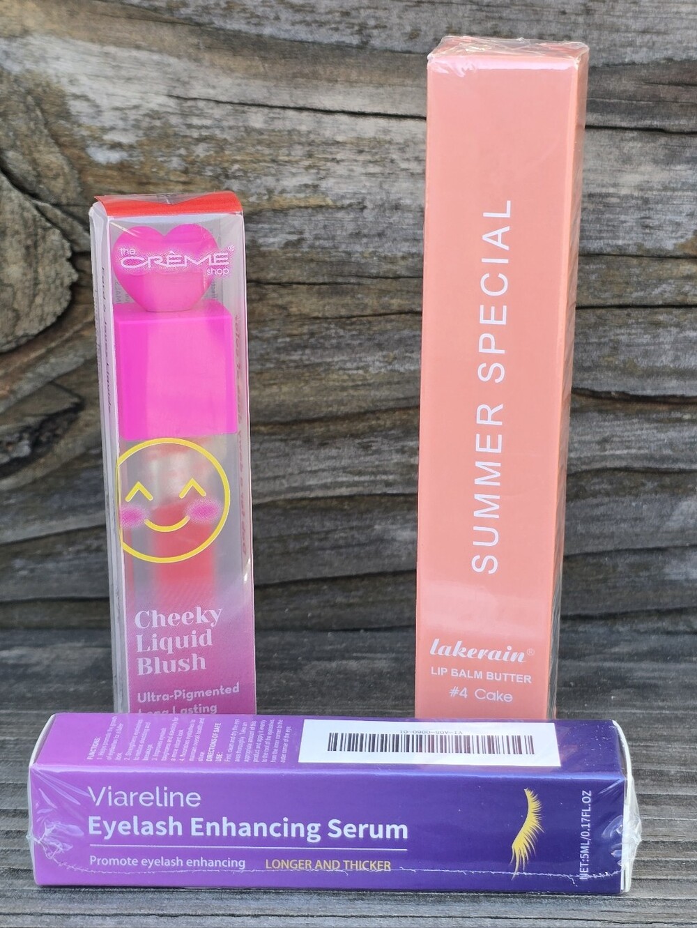 3 Pc Mixed Beauty Trio - Cheeks, Lips, Eyelashes